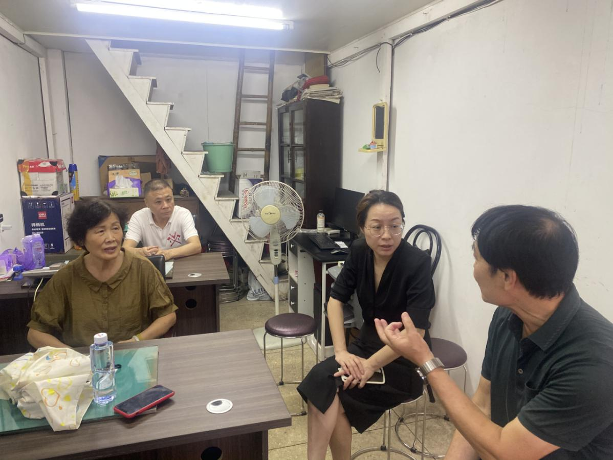 “廉潔潤(rùn)初心，鑄魂擔(dān)使命”營(yíng)運(yùn)公司紀(jì)委書記何曉芬?guī)ш?duì)走訪集體企業(yè)